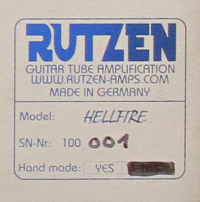 RUTZEN AMPS HELLFIRE